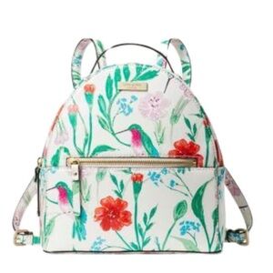 Kate Spade New York LAUREL WAY HUMMINGBIRD FLORAL SAMMI BACKPACK